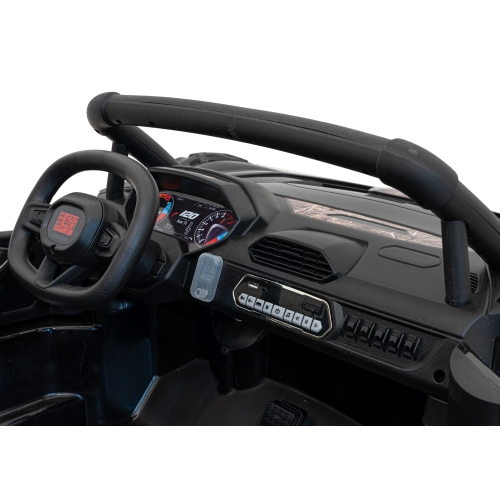 Buggy Racing 5 pojazd 2x200W czarny na akumulator JS3168.CZ